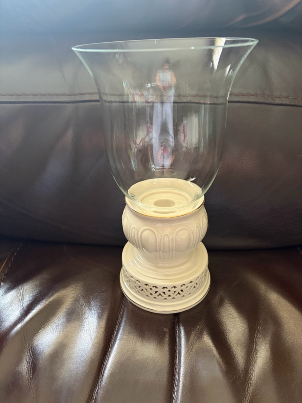 Lenox “illuminations collection” candle holder  base in great condition
